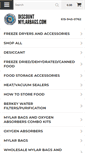 Mobile Screenshot of discountmylarbags.com